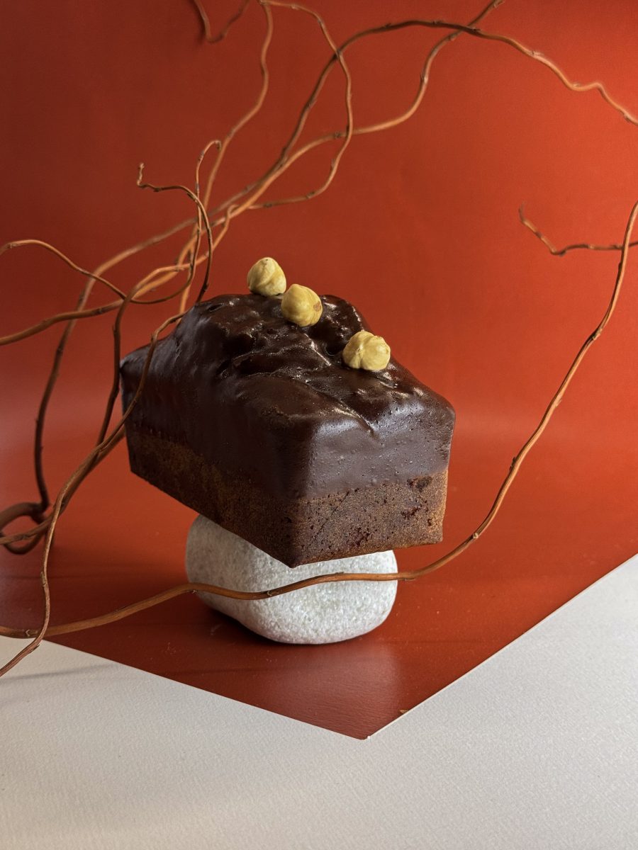 Cake de chocolate y avellana